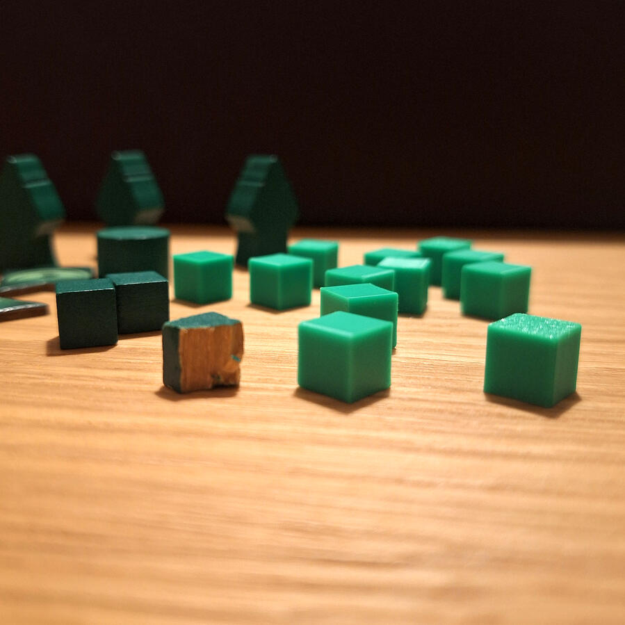 Réparation de jeu - mini cubes pour jeu de société brisé, réparé Réparation de jeu - mini cubes pour jeu de société brisé, réparé